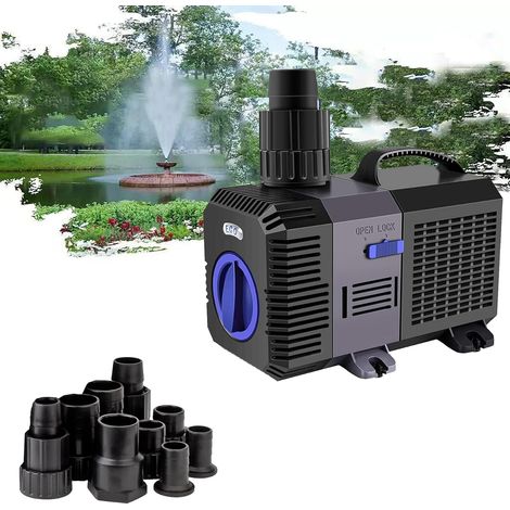 Pompe Pompe de Bassin Pompe à Eau Pompe Ruisseau 3600l/h 20W (1/5)