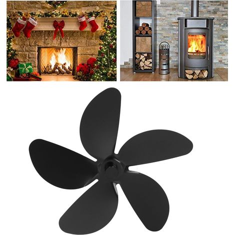 Pales de ventilateur pour cheminée, pales de ventilateur à 5 pales en alliage d'aluminium, accessoires, pales de ventilateur en alliage d'aluminium (1/5)