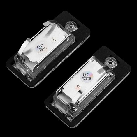 2 Pièces Kit LED pour Plaque d'Immatriculation Audi A3 S3 A4 S4 A6 S6 B6 B7 C6 (1/5)