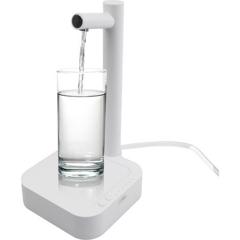 USB Desktop Water Dispenser, Smart Water Dispenser, Portable USB Charging Water Bottle Pump, Universal Water Dispenser, for Kitchen, Office, Camping (1/5)