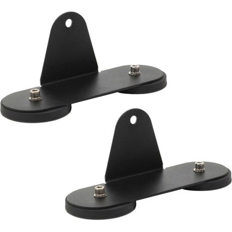 Lot de 2 supports de fixation magnétiques pour éclairage LED puissant de toit de voiture, compatibles avec les barres de toit SUV 2025 (1/5)