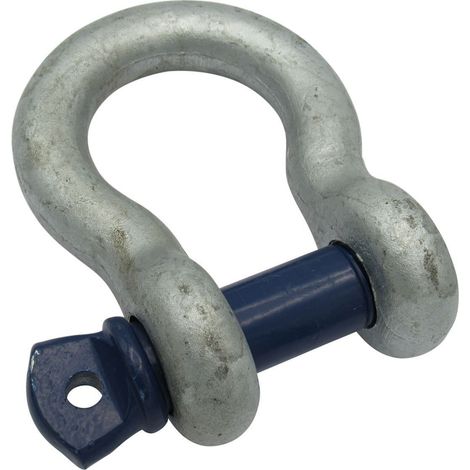 12 Ton Bow Shackle With Screw Pin - Lifting 12000KG 1.1/4" x 1.3/8" (1/5)