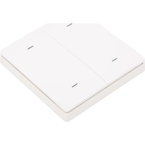 Interrupteur intelligent 4 voies blanc résistant aux hautes températures pour scénarios domotiques ZigBee (1/5)