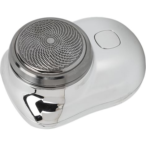 Tondeuse à barbe électrique mini USB rechargeable, portable, étanche, unisexe, silencieuse, idéale pour les voyages quotidiens. (1/5)