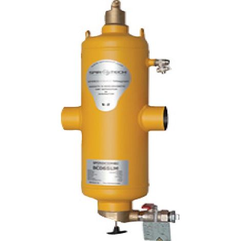 SpiroCombi DN125 PN16 Schweißstutzen Luft u. Schlammabscheider Stahl Magnet - 7738335510 von Buderus