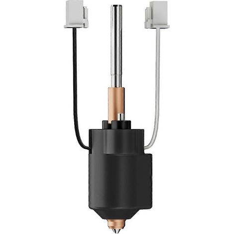 Extremo de 0,4 mm para kit de bloque calefactor cerámico Creality K1C K1 MAX, boquilla integrada de intercambio rápido, piezas para impresora 3D, color negro. (1/5)