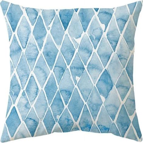 Taie D’Oreiller Coton Linen Feuille De Ginkgo - 40x40 Cm - Décoration Intérieure Extérieure Pour Canapé Lit Chaise Bureau Voiture - 1 Pièce (1/5)