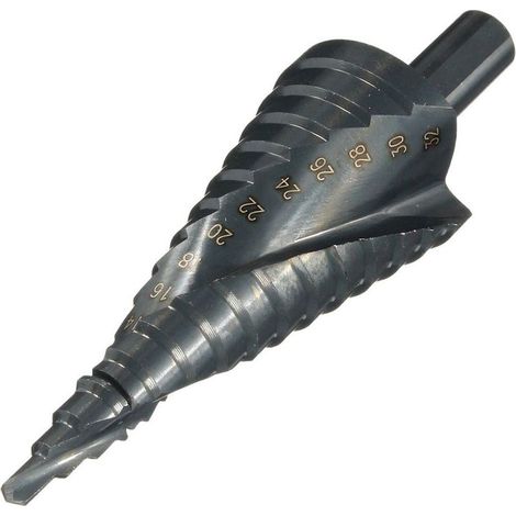 Foret Etage HSS Foret Conique Metal 4-32mm pour Visseuse sur Acier Bois Plastique (1/5)