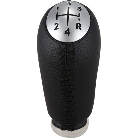 Pommeau de Levier de Vitesses pour Voiture à 5 Vitesses pour -Laguna Megane 2 Clio 3 2003-2009 Kangoo 2009 Mat (1/5)