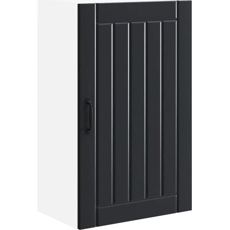Maison Exclusive - Armario de Pared LUCCA Negro 50 x 31 x 80 cm