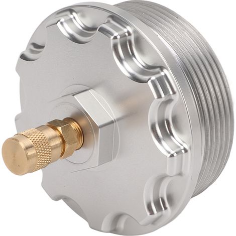 Tapa del filtro de combustible con puerto de prueba de presión NPT de 1/8 pulg. para Ford F-Series F250 F350 F450 2003-2007 (1/5)