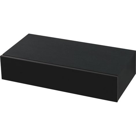 Mensole da Parete Tamburate con Cassetto Set 6 Mensole Fissaggio Nascosto per Casa e Ufficio Color Wengè