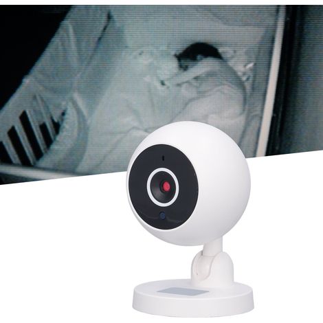 Caméra de Surveillance WiFi Intérieure sans Fil avec Détection de Mouvement, Vision Nocturne et Audio Bidirectionnel (1/5)