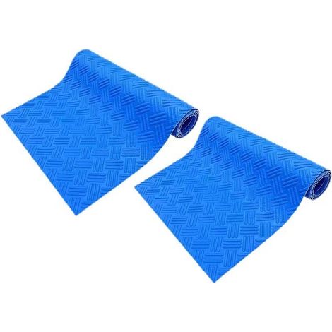 2pcs Tapis antidérapant pour échelle de piscine 23x90cm – PVC résistant à l'usure – Texture sécurisée pour sécurité optimale (1/5)