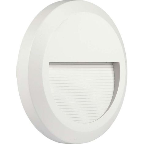V-TAC Segnapasso Rotondo LED 2W Faretto Montaggio a Plafone Colore Bianco luce 3000K IP65 - 211315 (1/5)