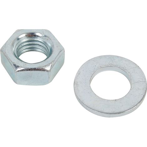 Écrou et rondelle acier inoxydable filetage M10