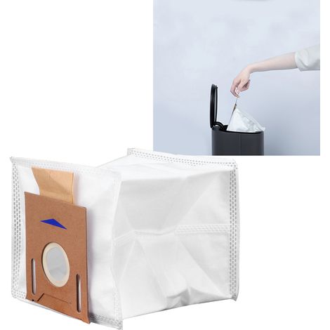 Sac Poche Filtrante pour Aspirateur Robot [T8 AIVI+/POWER/Pro] - ABS, 37g, 1 unité, Haute efficacité de filtration. (1/5)