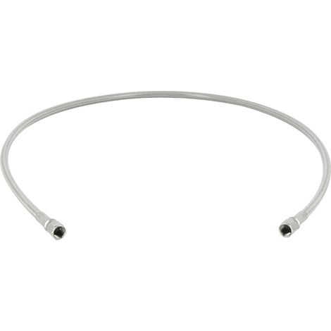Durite 400mm - Raccords Pré Sertis Gaine Transparente