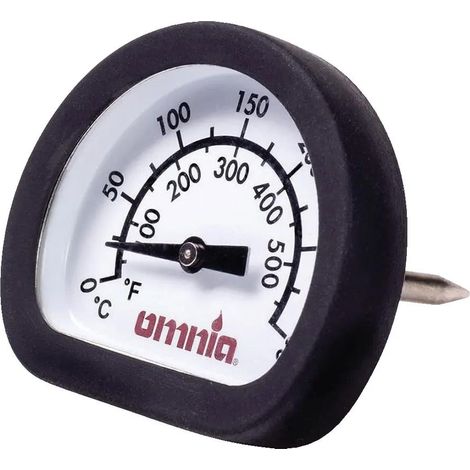 Thermometer Omnia silber kompakt fünfzehn Zentimeter