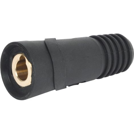 ELMAG SK-Buchse/Kupplung, schwarz, 10/16/25 mm2, für Zapfen-Ø 9 mm, 60% ED @ 200A (1/3)