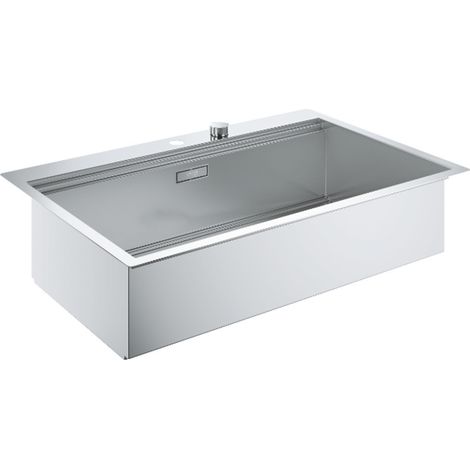 GROHE Nouveau K800 Évier acier inoxydable (1/3)