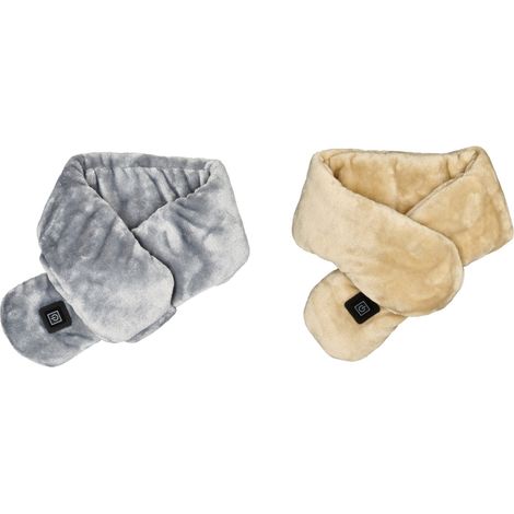 Regalo Italiano Sciarpa Riscaldante Elettrica USB Ass. con 3 Temperature Scaldacollo Morbido 1 Pz