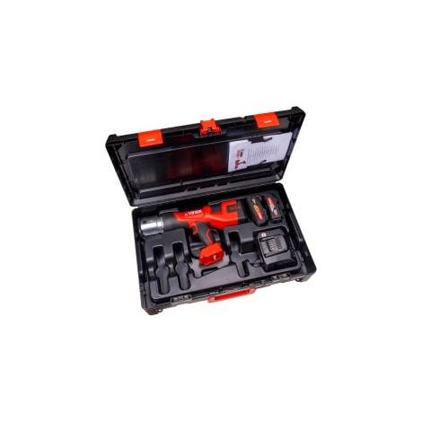 VIRAX Akku-Pressmaschine M3X 32kN + 1x 4 Ah + 1x 2Ah + Ladegerät CAS - 253212 (1/5)