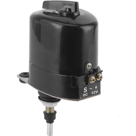 12-V-Scheibenwischermotor – Kompatibel mit Jeep Willys Traktoren – Hergestellt aus ABS und Eisen – Einfache Installation für optimale Sicht