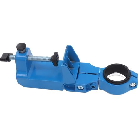 Support de perceuse à colonne, fixation orientable 360°, étau de maintien pour perceuse à main, support de table réglable (1/5)