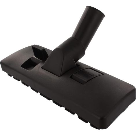 Cepillo universal para aspiradora fabricado en plástico de alta calidad con pedal de dos posiciones, color negro, 260 x 85 mm.