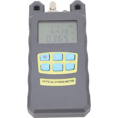 Kit de Fibre Optique Professionnel : Compteur de Puissance Optique, Localisateur de Pannes Visuel, Couteau de Clivage et Dénudeur avec Sac de Rangement (1/5)