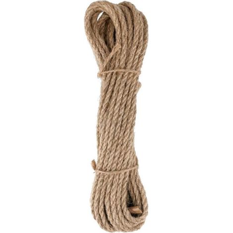 Corda di iuta 6 mm 10 m D.rettangolare