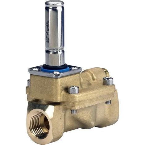 Danfoss Carcasa de electroválvula Válvula de ángulo 220B 15B G 1/2, kvs 4,0, servocontrolada, NO, 032U7117