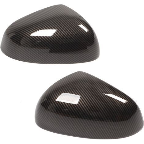 Außenspiegelkappe, Carbonfaser-Optik, Ersatzteil für Smart Fortwo C453 A453 2016 – 2021 (1/5)