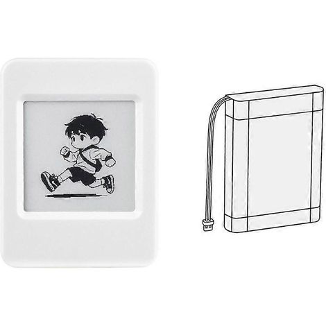 Placa de desarrollo AIoT ESP32-C6 AI con pantalla de tinta electrónica de 1,54 pulgadas, 200x200 píxeles, Wi-Fi 6+BLE 5 para Xiaozhi Deepseek (1/5)