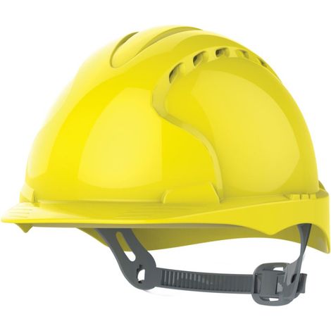 JSP Industrieschutzhelm EVO®3 EN 397 OneTouch-Gleitverschluss Farbe gelb (1/3)