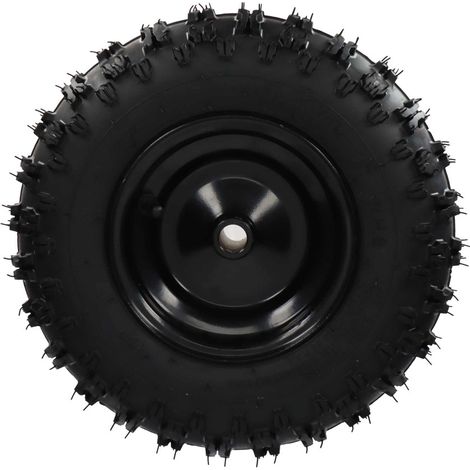 Roue complète - pour Broyeur de végétaux thermique 7CV - pièce de rechange pour ref OXEO 760549