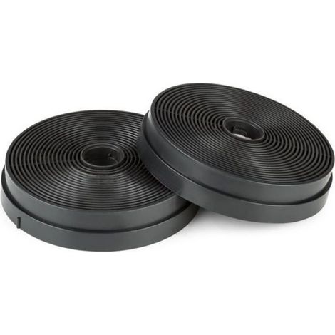 Filtre à charbon actif - - pour les hottes aspirantes Skyfall Smart - 17,5x3,5 cm (1/4)
