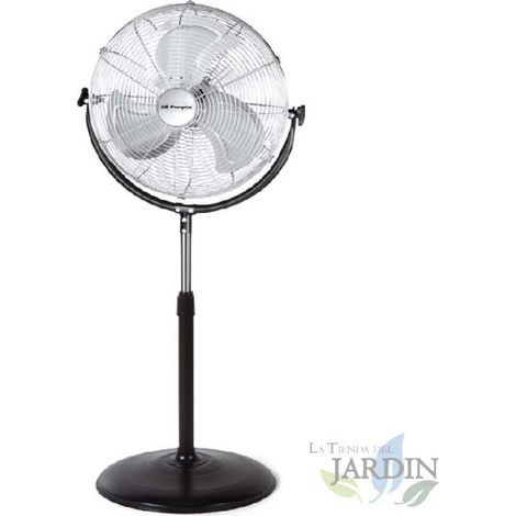 Ventilateur de sol industriel Orbegozo PWS1846, pales métalliques, 3 vitesses de ventilation, 135W