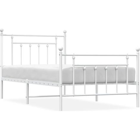 Maison Exclusive - Estructura cama sin colchón con estribo metal (1/5)