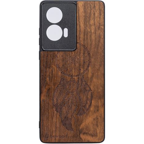 Custodia in legno Bewood per Motorola Edge 50 Fusion DREAMCATCHER IMBUIA (1/2)