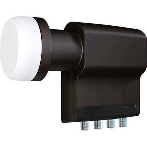 LNB à quatre satellites - INVERTO - Inverto Black Premium - Noir - 10.7-12.75 GHz - Réception optimale
