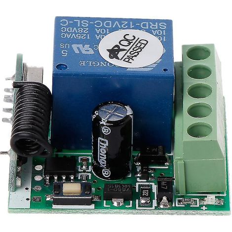 Interrupteur de télécommande sans fil pour module 12 V CC, émetteur-récepteur universel