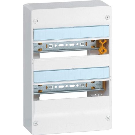 LEGRAND 401212 DRIVIA IP30 IK05 BOX, 13 MODULE, 2 REIHEN ES, 500 MMX 250 MMX 103,5 MM, WEISS
