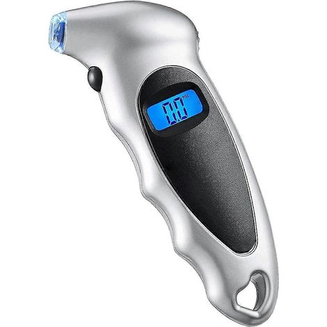 Manomètre numérique de pression des pneus 150 psi, 4 réglages, haute précision, avec écran LCD. (1/5)