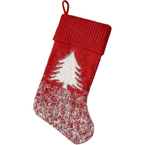 Décorations Saisonnières & De Fête Chaussette De Noël Rouge Cadeaux De Noël Sac À Bonbons Enfants Poche Élan Ornements À Suspendre Décorations De Noël Maison Nouvel An Q (1/2)