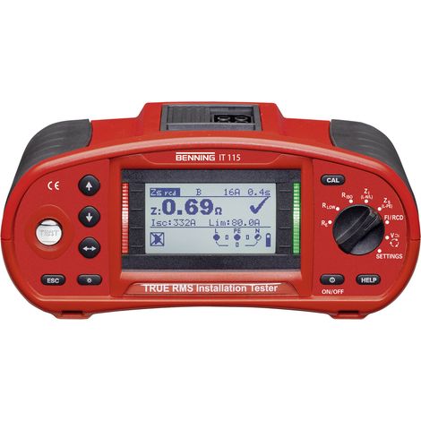 Benning IT 115 Installationstester  VDE-Norm 0100, 0105