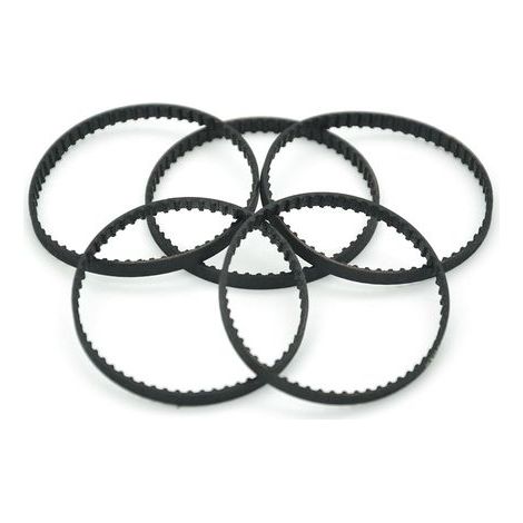 Endless belt 227.584 mm length 112 teeth synchronous 3 mm width timing belt closed loop pack of 5 pieces (1/4)
