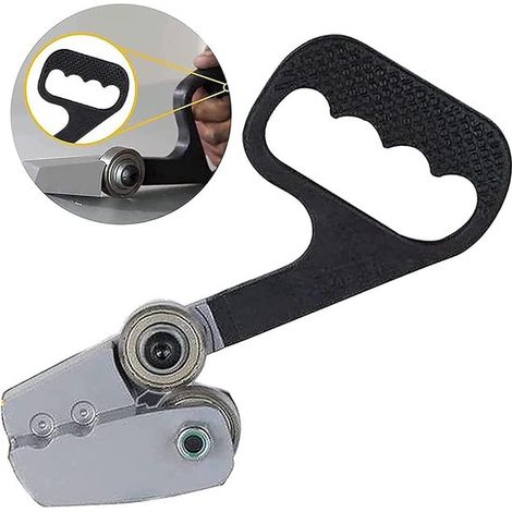 Macchina per il taglio di lamiere, cesoie per lamiere, cesoie per metallo, macchine portatili per la lavorazione dei metalli, accessori per utensili da taglio per segare fogli di PVC e sottili (1/5)