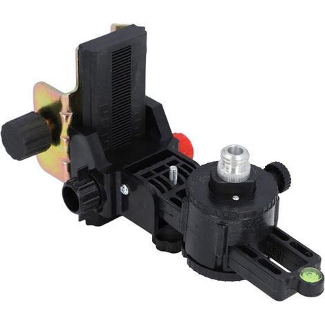 Support de Réglage Fin pour Niveau Laser,Adaptateur avec Tête de Berceau Rotative, Perche Télescopique Réglable en Hauteur,Outil Pratique pour Nivellement Précis,OUYLAF (1/4)